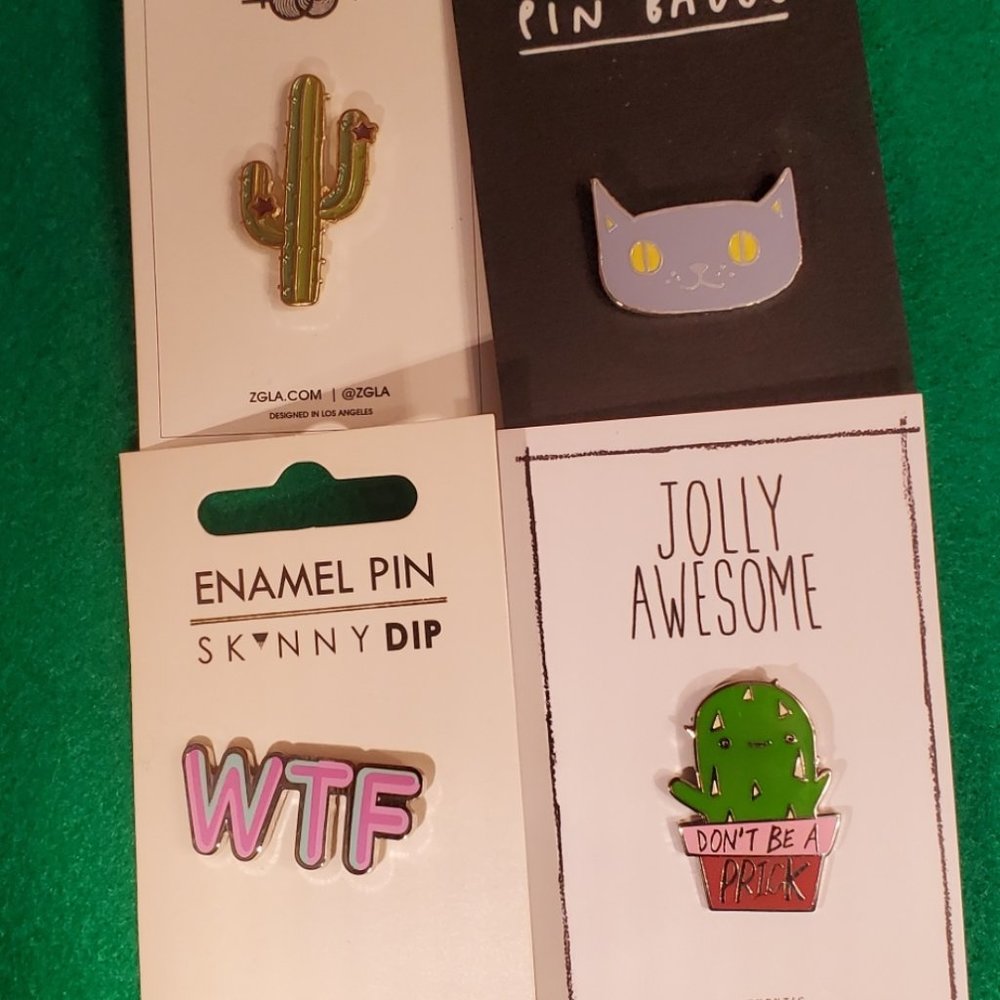Enamel pins